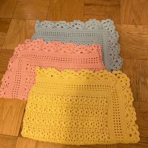 Crochet Baby Afghan! Handmade with Love!!! - Picture 2 of 2